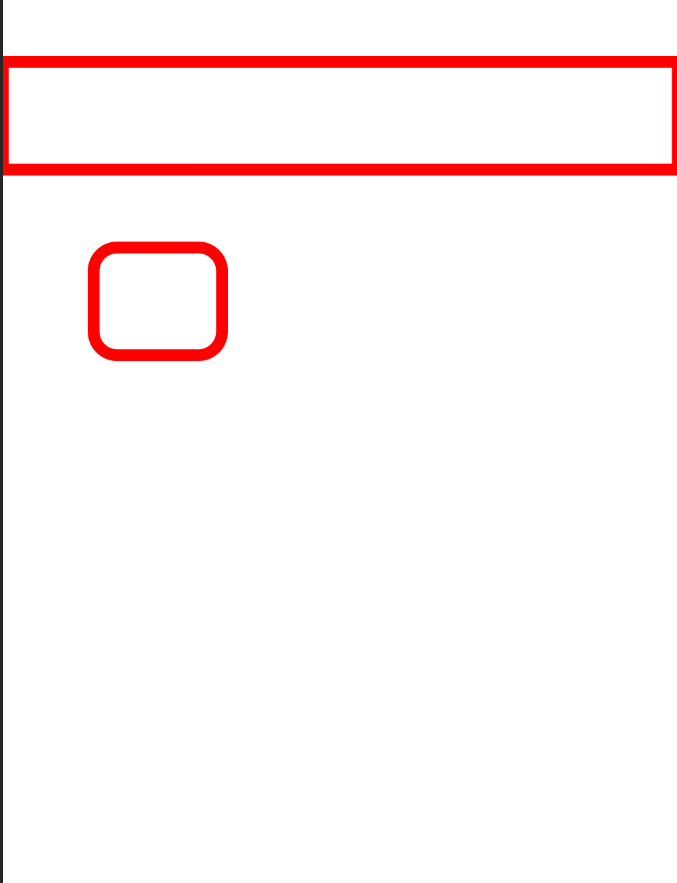 Poster wireframe with border elements